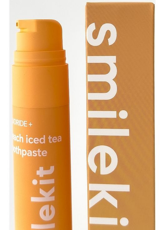 Зубная отбеливающая паста "Персик" Peach 60g (1381476-19224733) Smilekit (368646254)