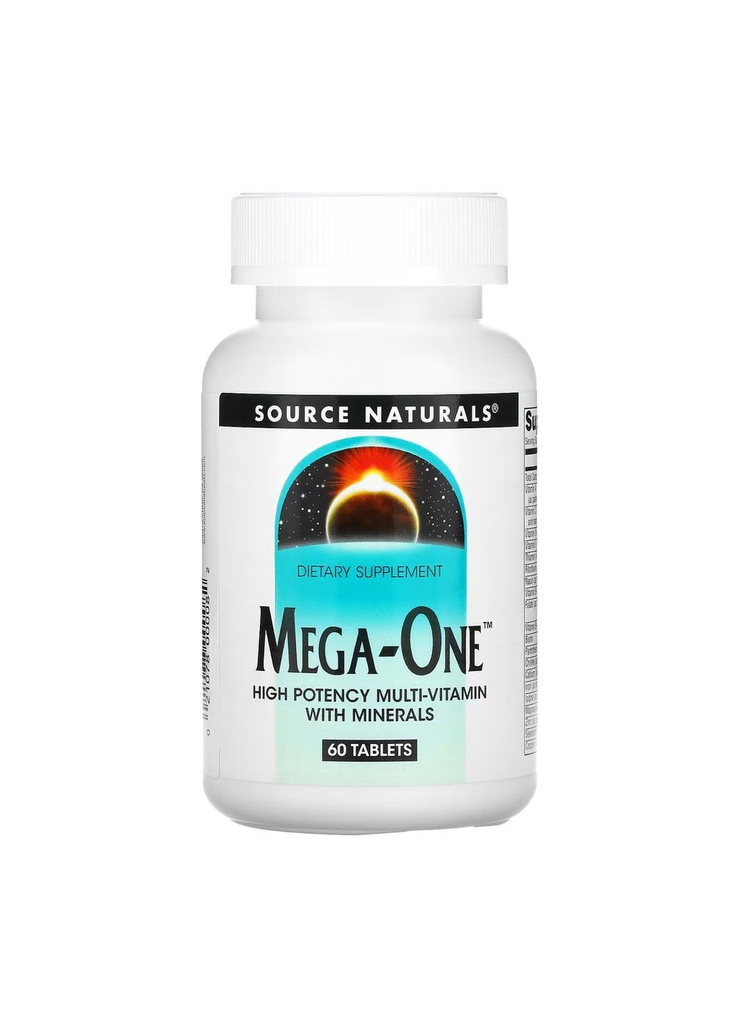 Мультивітаміни, Mega-One™, 60 таблеток Source Naturals (360941963)