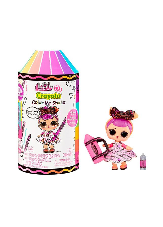 Игровой набор с куклой L.O.L. SURPRISE! серии "Crayola" – ЦВЕТКИ цвет разноцветный ЦБ-00246687 No Brand (294912799)