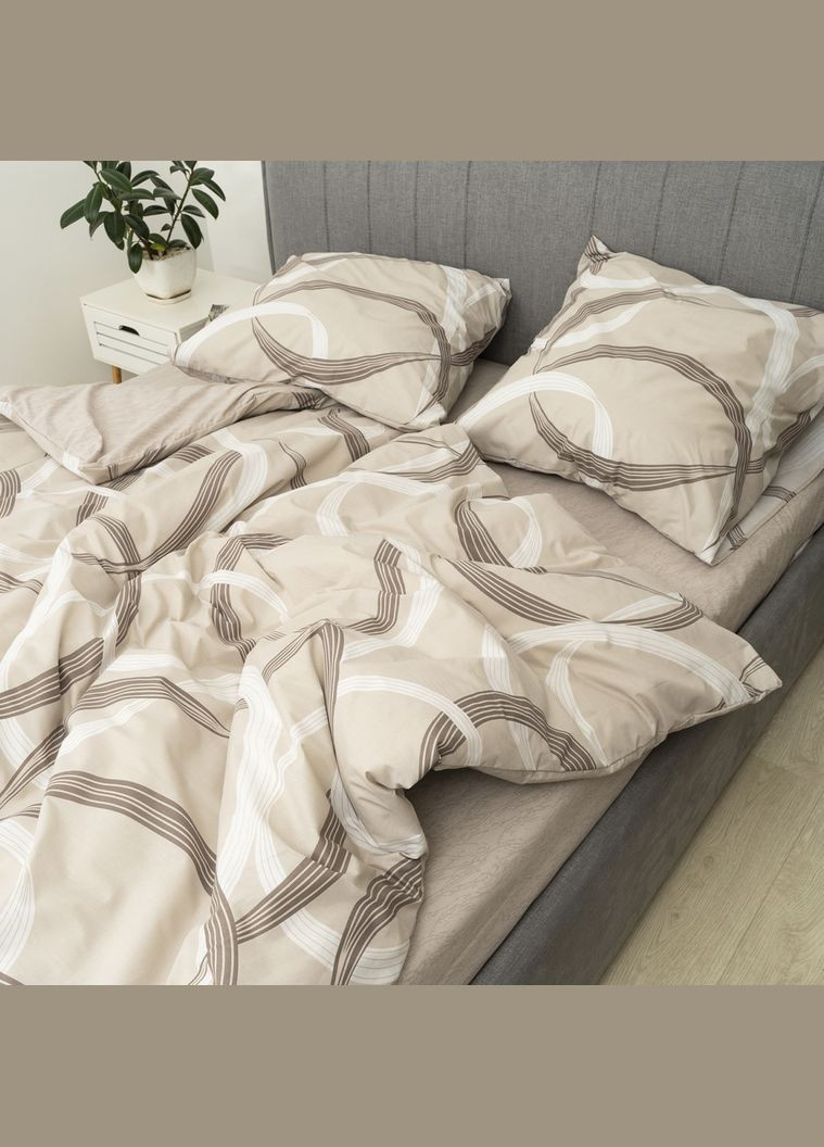 Комплект постільної білизни Полуторний Ранфорс 24327 Viluta (322142549)