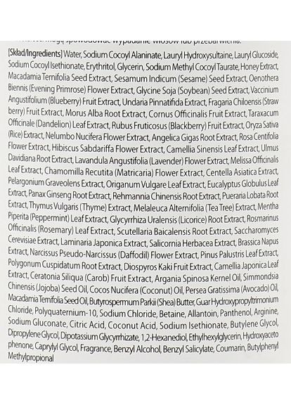 Шампунь для волос "Янтарная ваниль" Honey & Macadamia Amber Vanilla Shampoo 500ml (2-891700) Kundal (369792598)