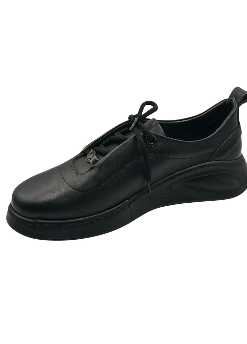 Sherlock Soon Туфлі жіночі, шкіряні, комфортні, повсякденні та дуже зручні чорний з, туреччина — (323142563)