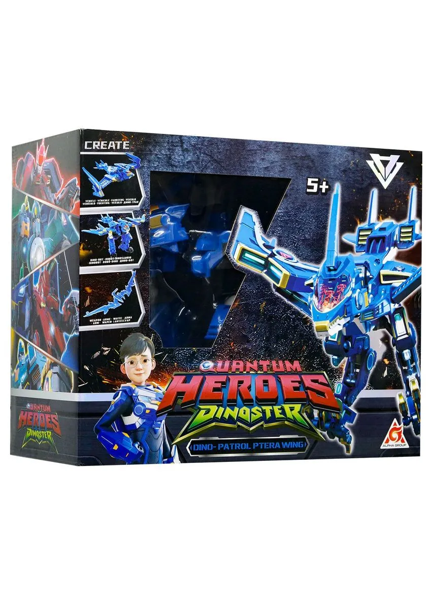Динозавр-трансформер Dinoster - Мега Дино-Петрол Птера Винг (Срок доставки до 10 дней!) MIC (385847039)