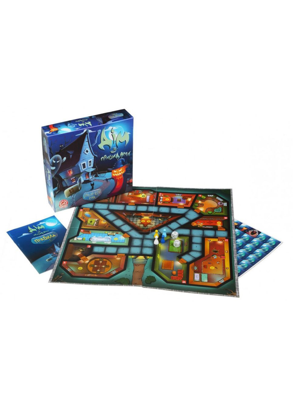 Игра настольная "Дом с привидениями" 911432 Arial (300694176)