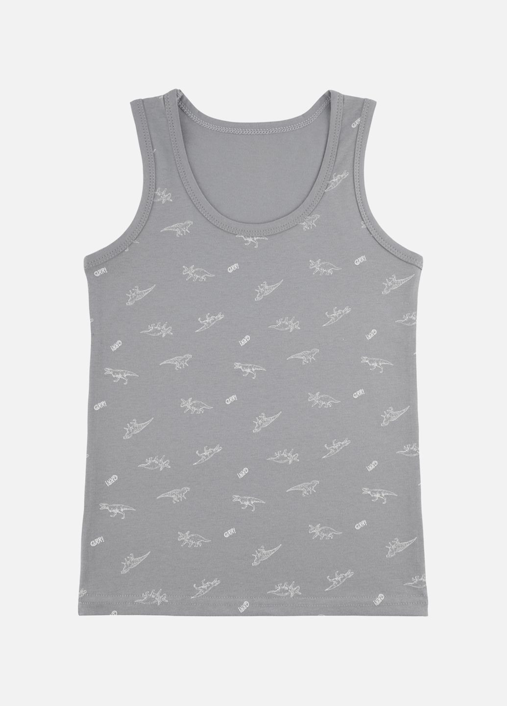 Майка для мальчика цвет светло-серый CB-00281602 Doni (345210597)