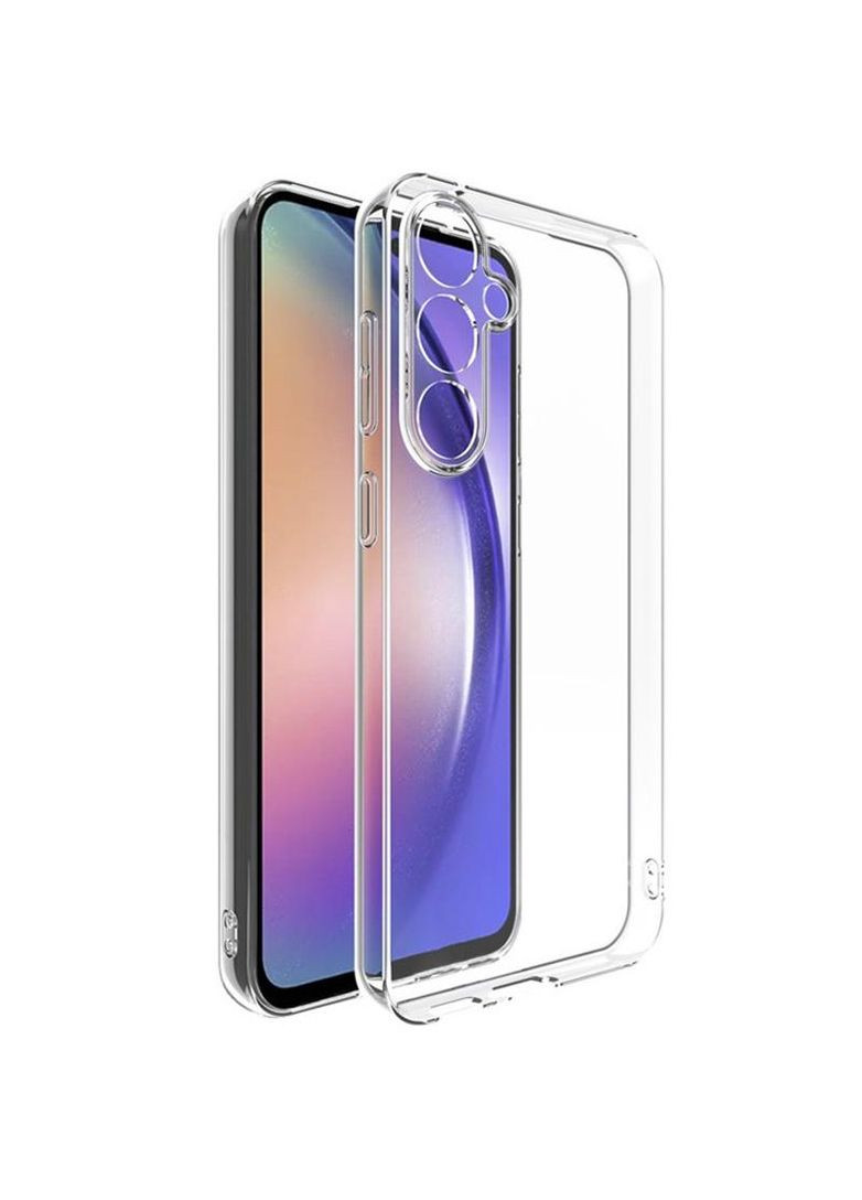 Ультратонкий силиконовый чехол 1,5 мм с защитой камеры для Samsung Galaxy A35 Epik (307791685)