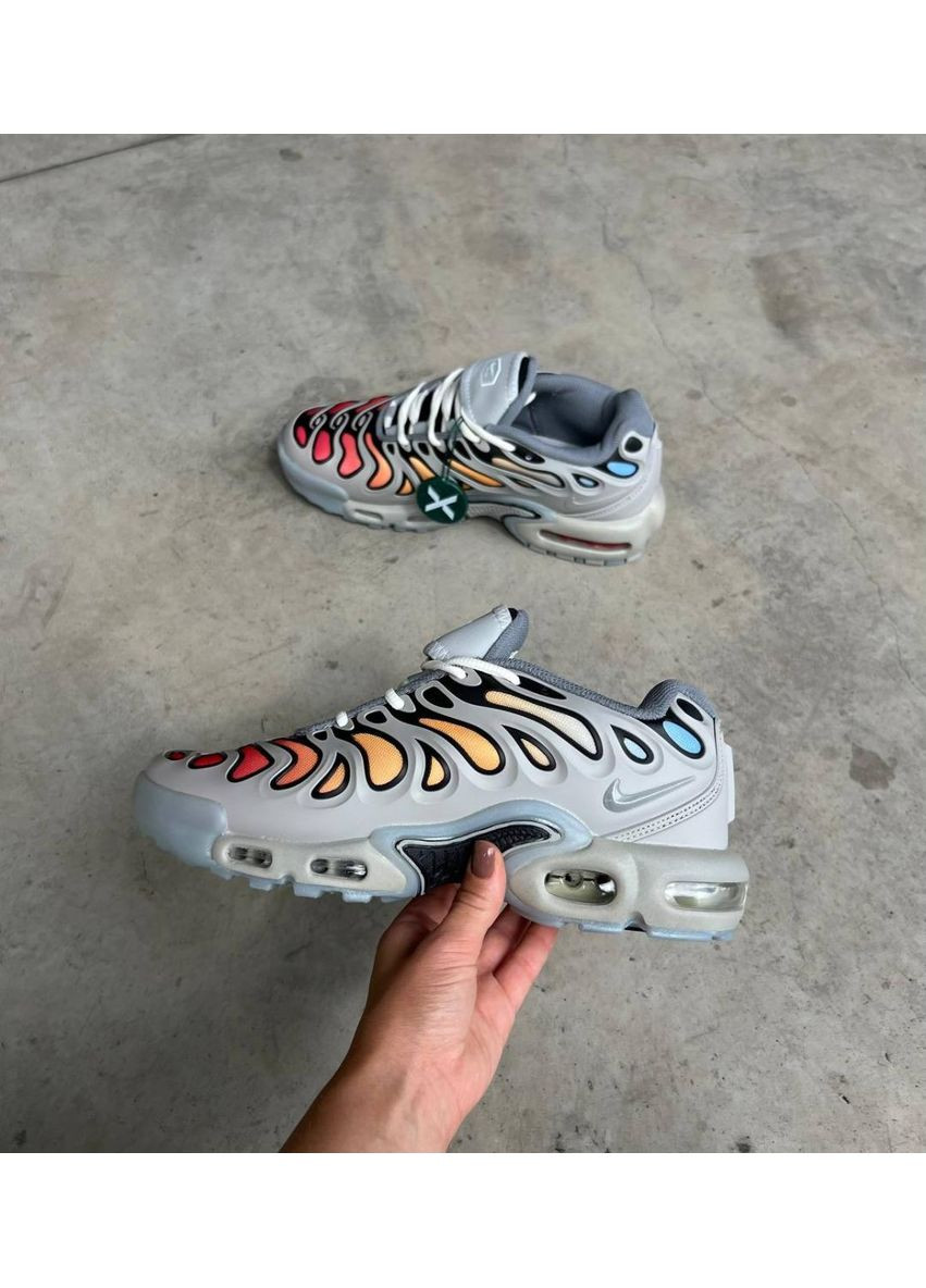 Сірі Осінні кросівки чоловічі nike air max plus drift grey найк аір макс тн плюс No Brand