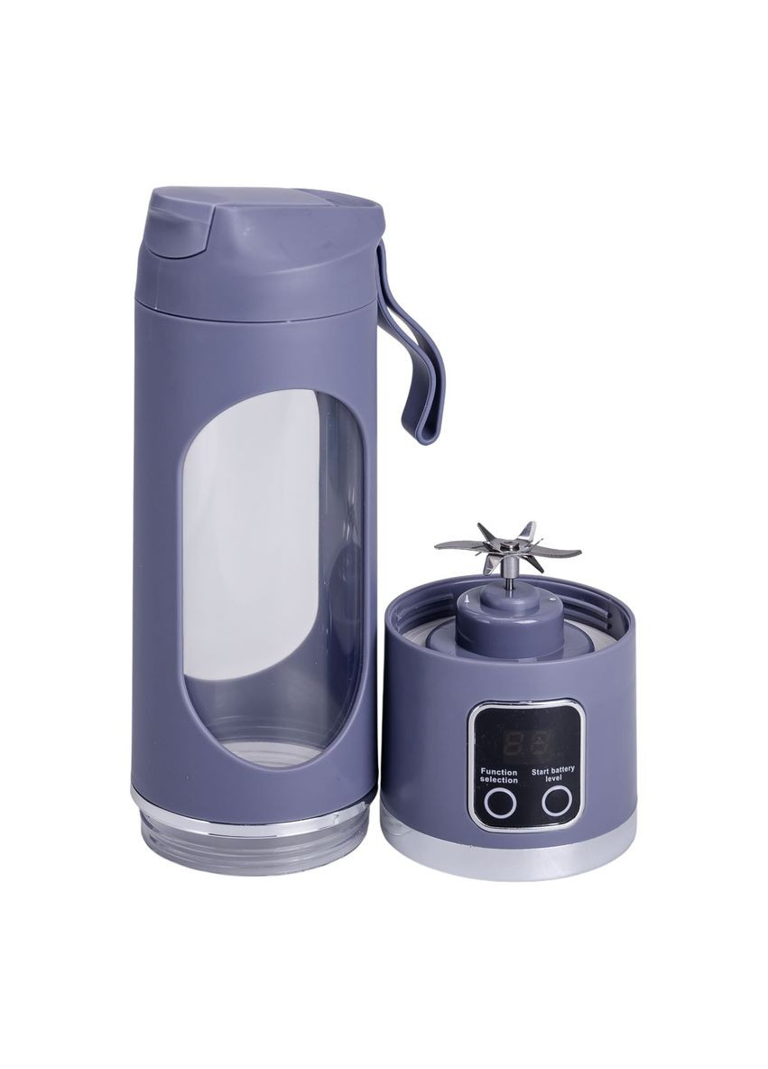 Блендер-шейкер портативный 2 в 1 для коктейлей 450 мл с USB-зарядкой, Huizhou (361678051)