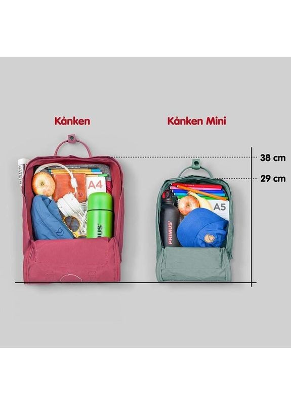 Городской рюкзак Kanken Mini Ochre 7л (23561.160) Fjallraven (365958377)
