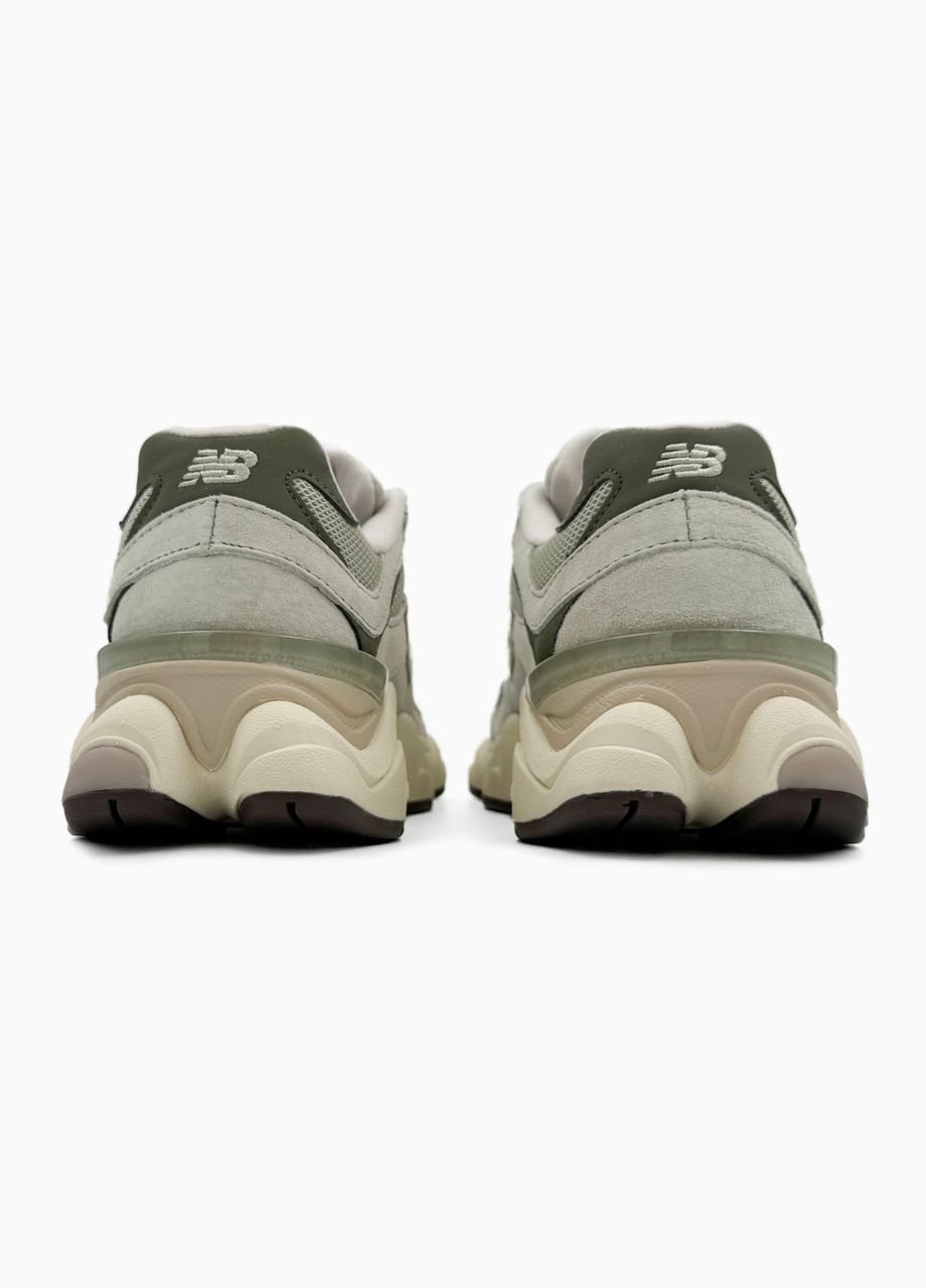 Кросівки New Balance No Brand 9060 Grey Olive світло-зелені демісезони (322505970)