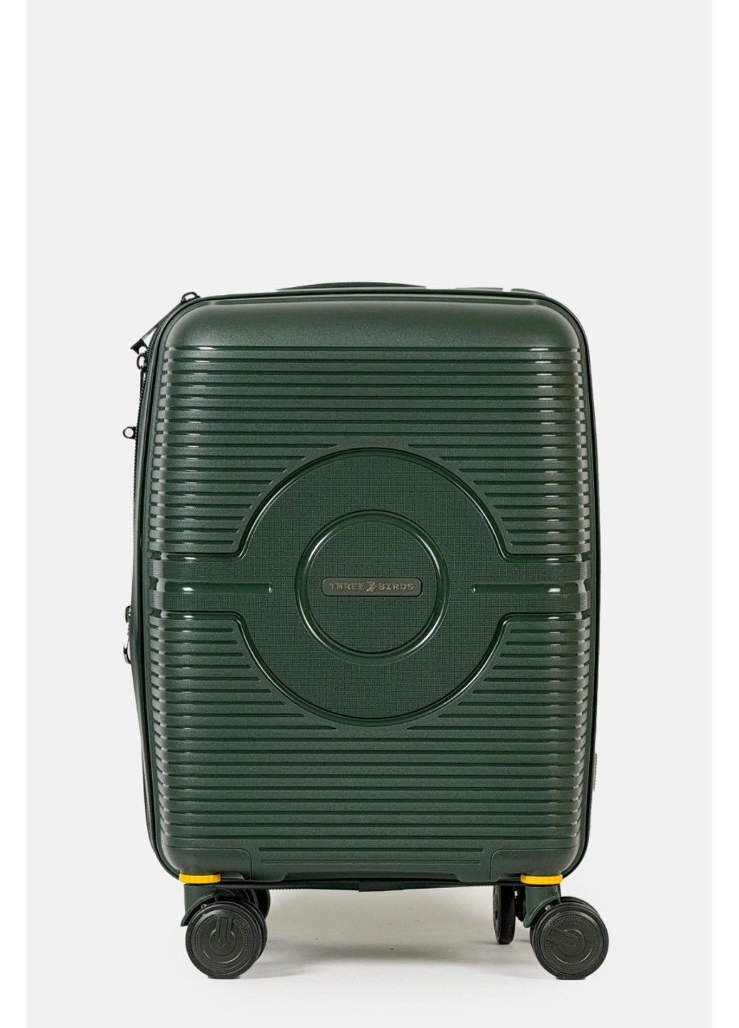 Маленький пластиковый чемодан ручная кладь 2022-28-4BLG Three Birds (370944567)