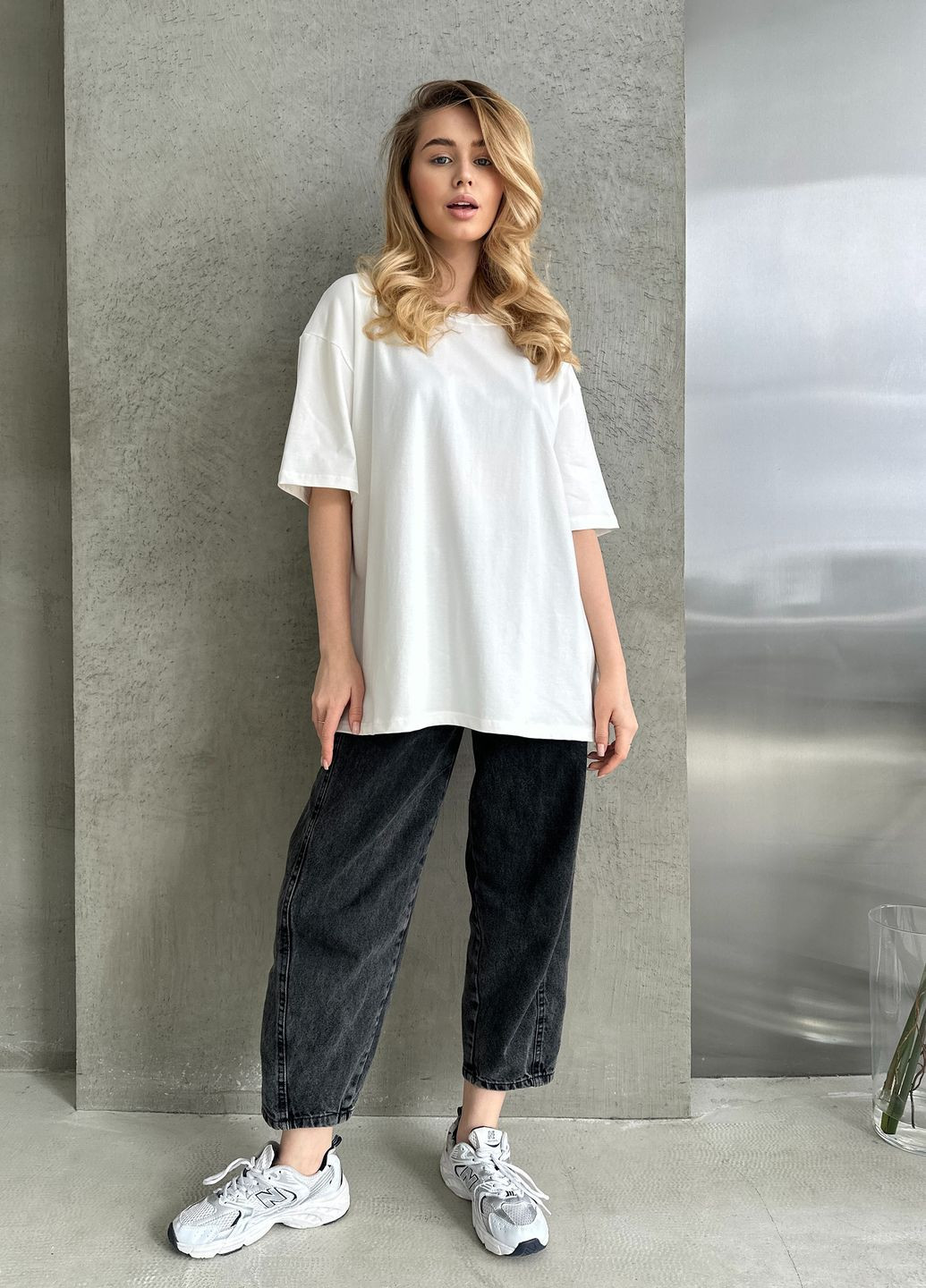 Оверсайз футболка женская No Brand - (322774325)