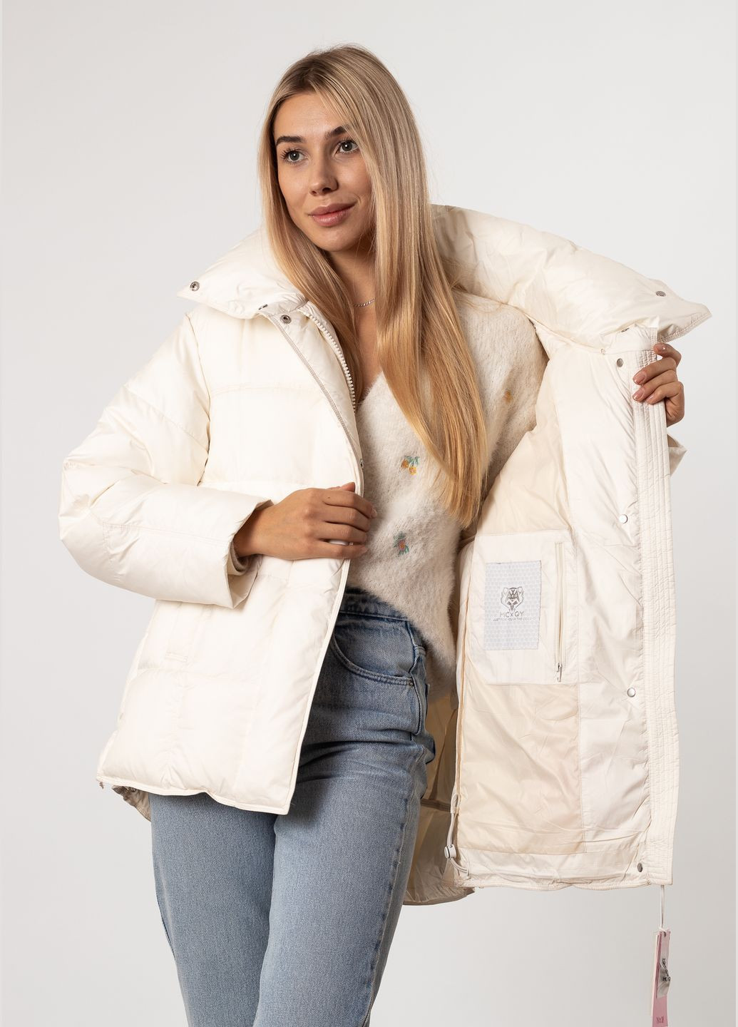 Молочний Пуховик Snow Owl