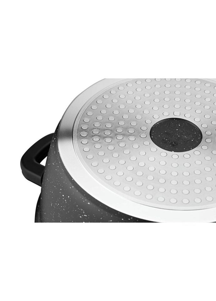 Кастрюля с крышкой Anzio AR2420GE 20 см 2.5 л черная Ardesto (335972650)