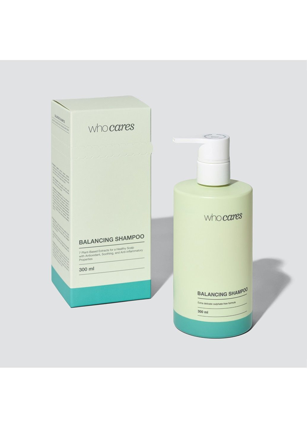 Шампунь безсульфатный Balancing Shampoo 300 мл WhoCares (369149512)