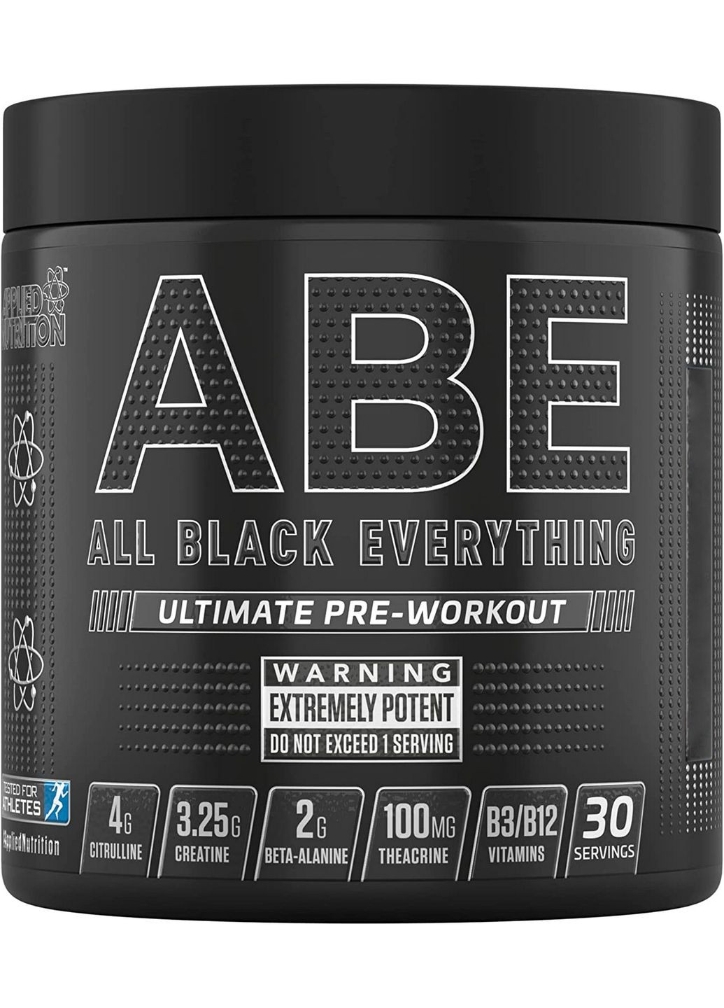 Предтренувальний комплекс ABE, 315 грам Крижана цукерка Applied Nutrition (294928707)