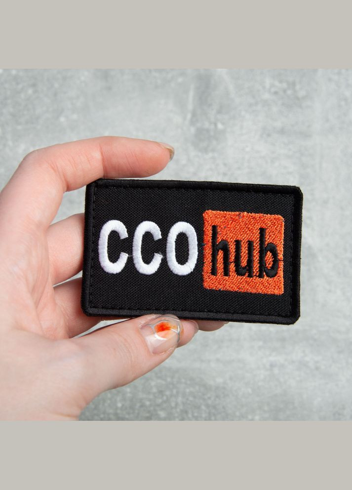 Шеврон на липучке 5х9,5 см Hub ССО IDEIA (300229099)