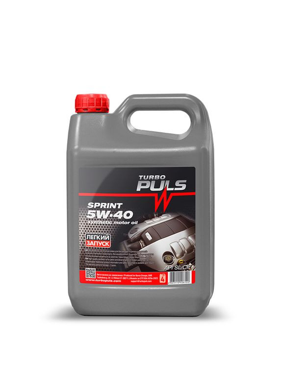 Автомобільна моторна олива SPRINT 5W-40 4л 4823110406120 Turbo Puls (352765947)