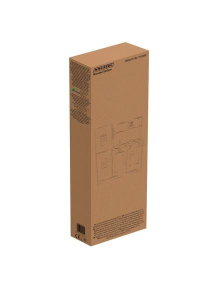 Кухня дитяча дерев'яна 22117 біла Kruzzel (335059466)