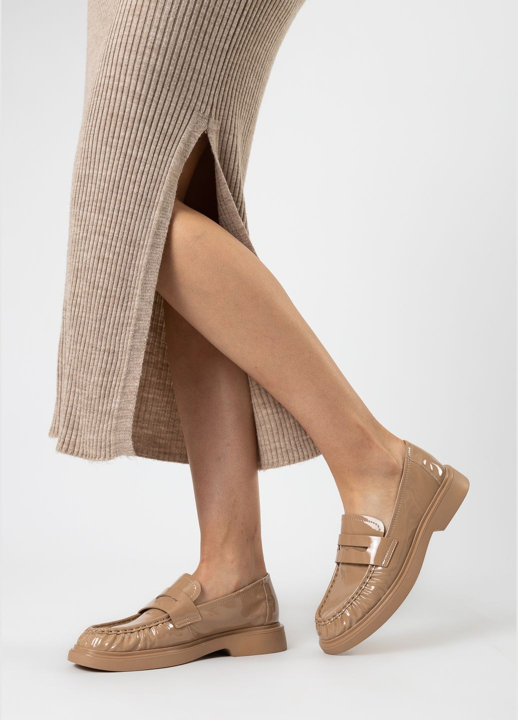 Kamani Туфлі (2382ТА) бежевий з натуральна шкіра, китай — (328913680)