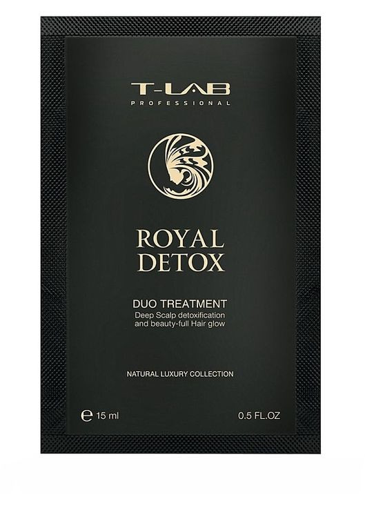 Кондиціонер для глибокої детоксикації шкіри голови (пробник) Royal Detox Duo Treatment 15ml (1212243-188142) T-Lab Professional (368650640)