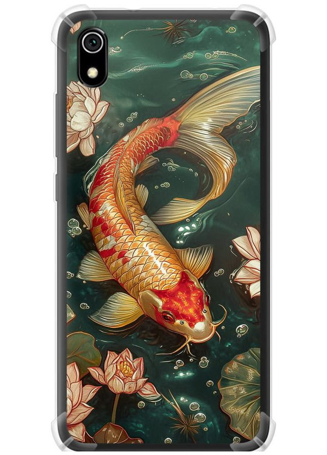 Силіконовий протиударний с посиленими кутами чохол 'Мелодія Лотоса' для Endorphone Xiaomi Redmi 7A (291124919)