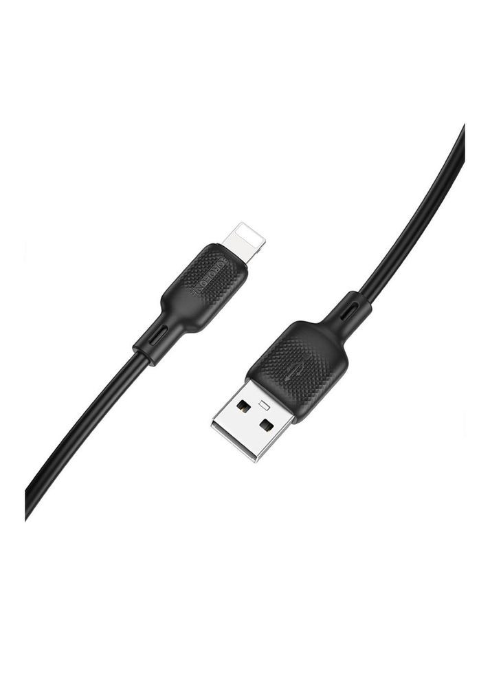 Зарядний кабель USB-Lightning для iPhone / Провід шнур юсб лайтнінг для зарядки айфона Apple пристроїв 3м Borofone (360631734)