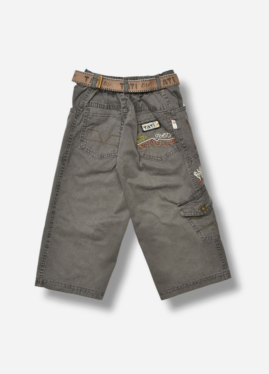 Бриджи детские для мальчика серого цвета Let's Shop (338370777)
