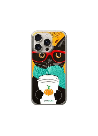 Чехол на iPhone 16 Pro Осенний кот "4026u-3708-2448" Endorphone (365810565)