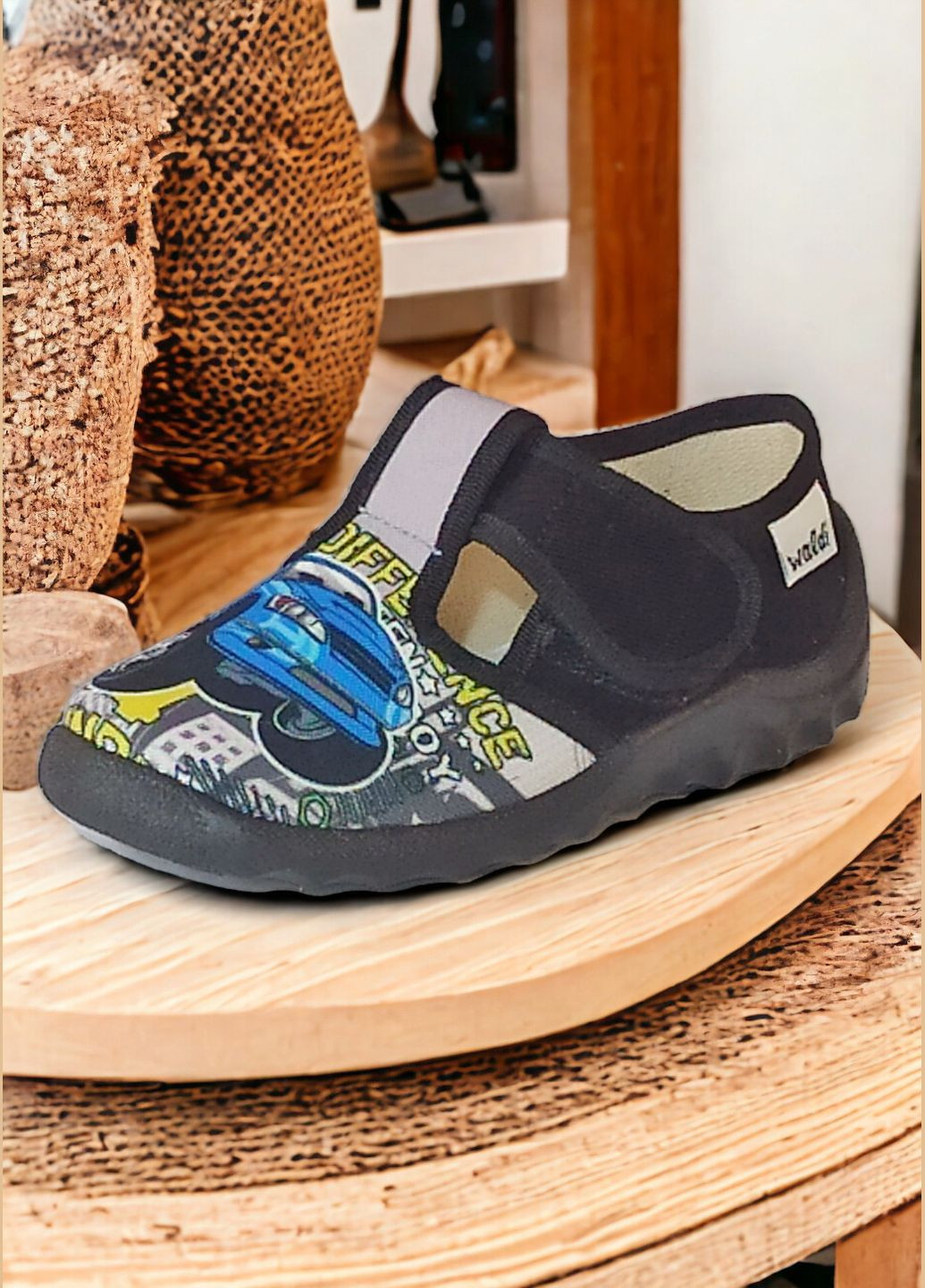 Дитячі ортопедичні тапочки капчики на липучці для хлопчика Waldi (327432067)