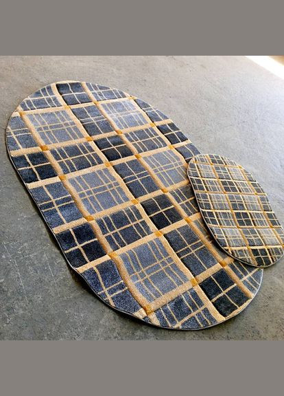 Килим 0.7х1.1 рельєфний Туреччина Konfetti Carpet 0396 (300096914)