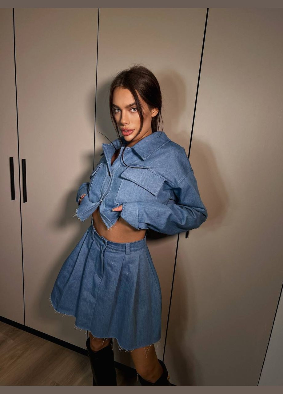 Женский костюм джинсовый Style Point (348058982)