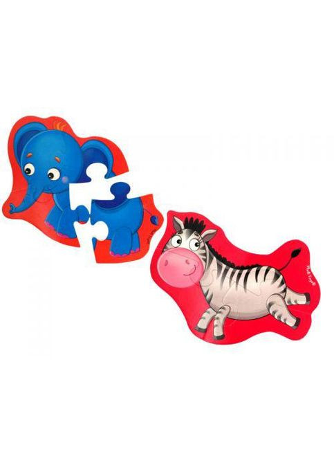 Магнитные беби пазлы "Слоник и зебрик" (TS01091996123322) MIC (372496022)