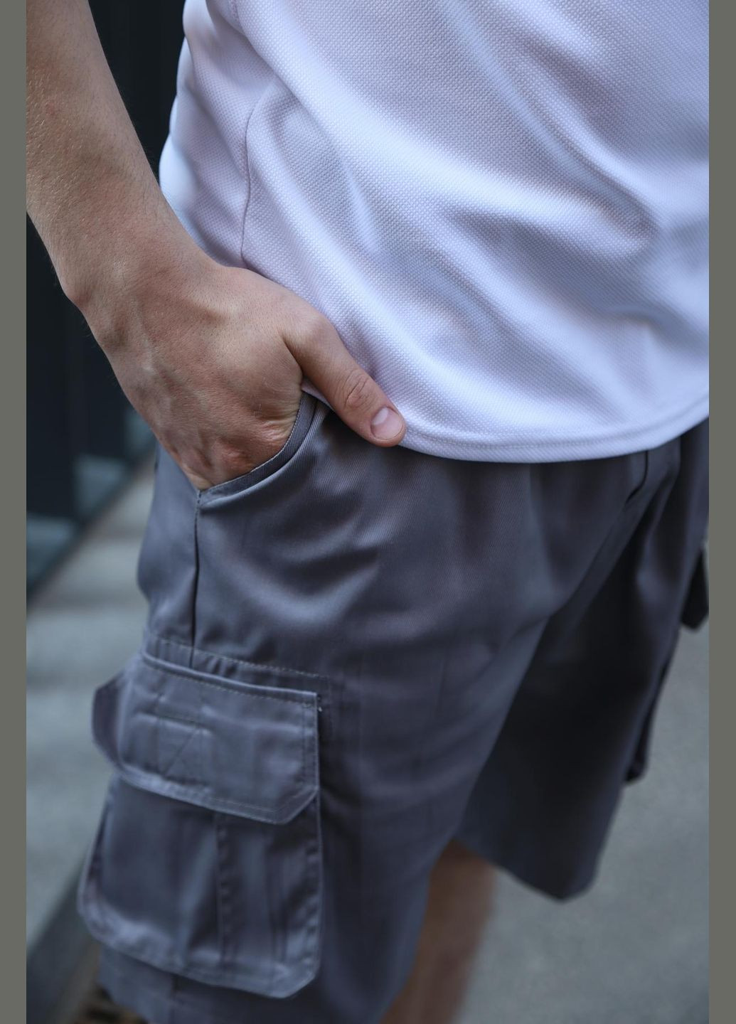 Шорты мужские "Indiana" серые Intruder (359381235)