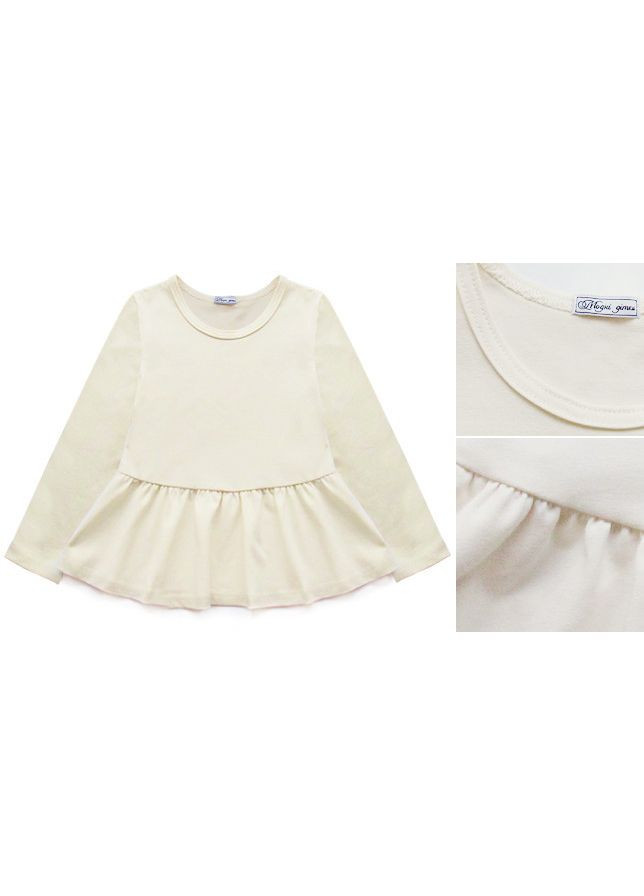 Молочная блузка Модні дітки демисезонная