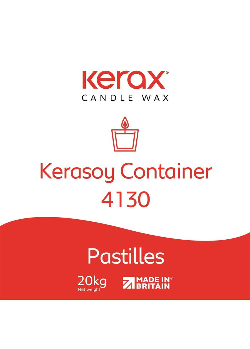 Соевый воск KERASOY CONTAINER 4130 1 кг Aroma line (322210439)