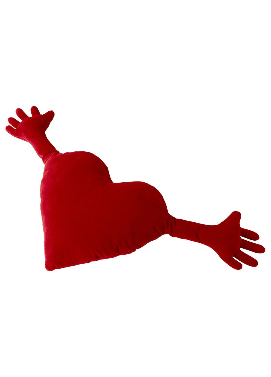 Подушка серце червоний 40101 см IKEA (272150494)