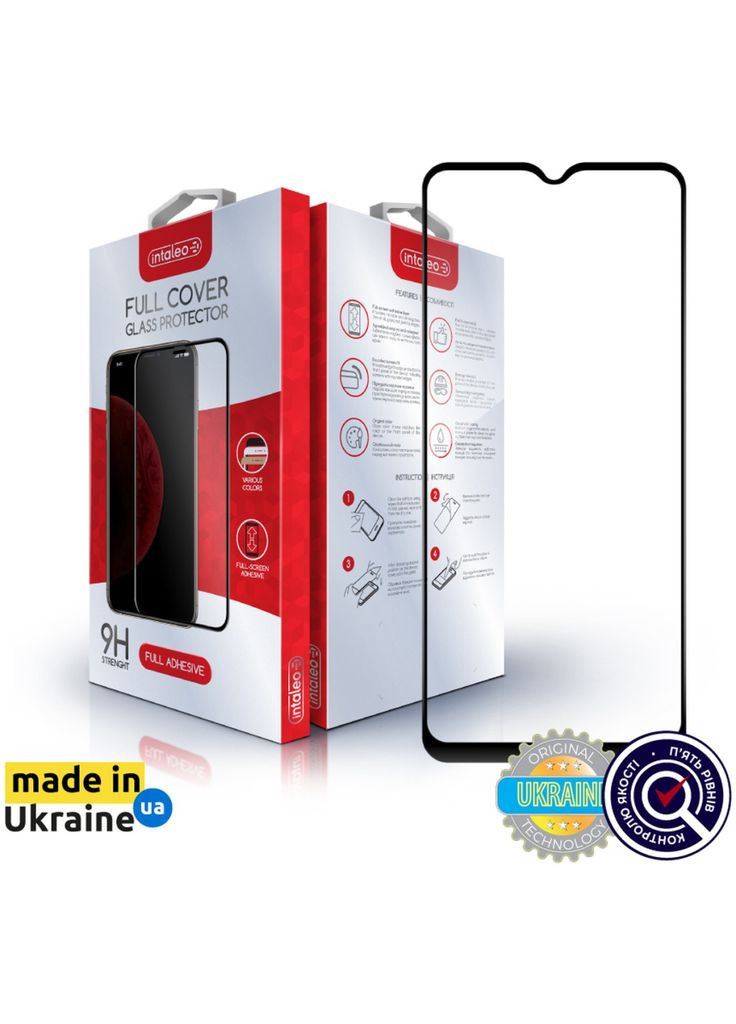 Стекло защитное (m468824) Intaleo Full Glue Nokia C22 Black (367072755)