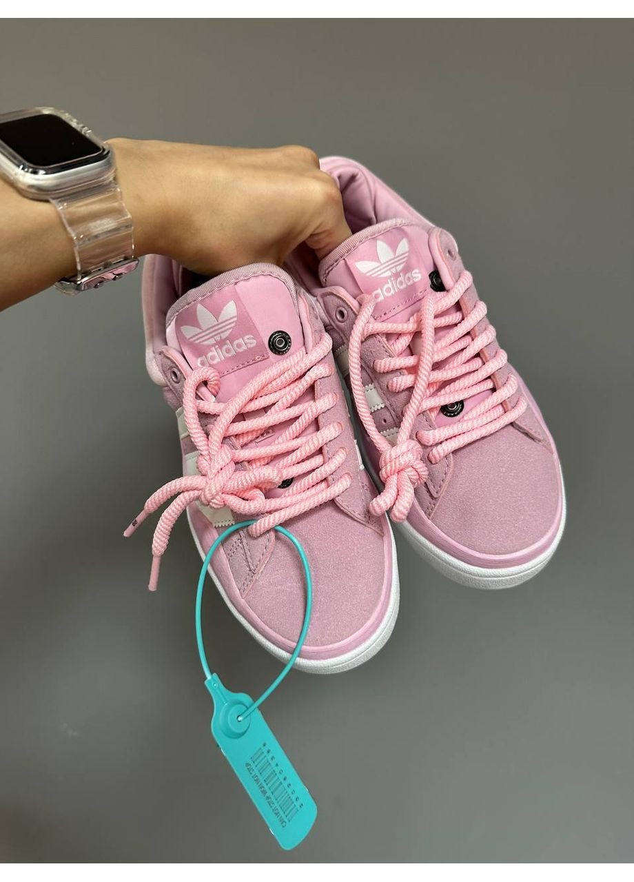 КРОСІВКИ ЖІНОЧІ ADIDAS CAMPUS X BAD BUNNY PINK АДІДАС КАМПУС No Brand рожеві демісезони (367169581)