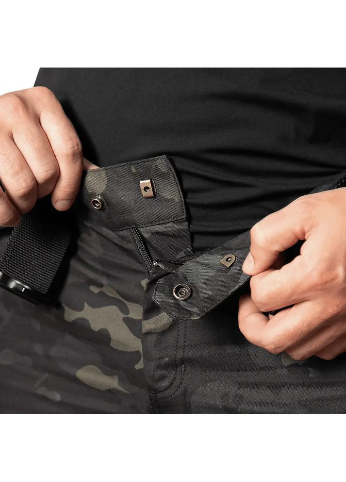 Шорти Герць Twill Camo Black Camotec (366545461)
