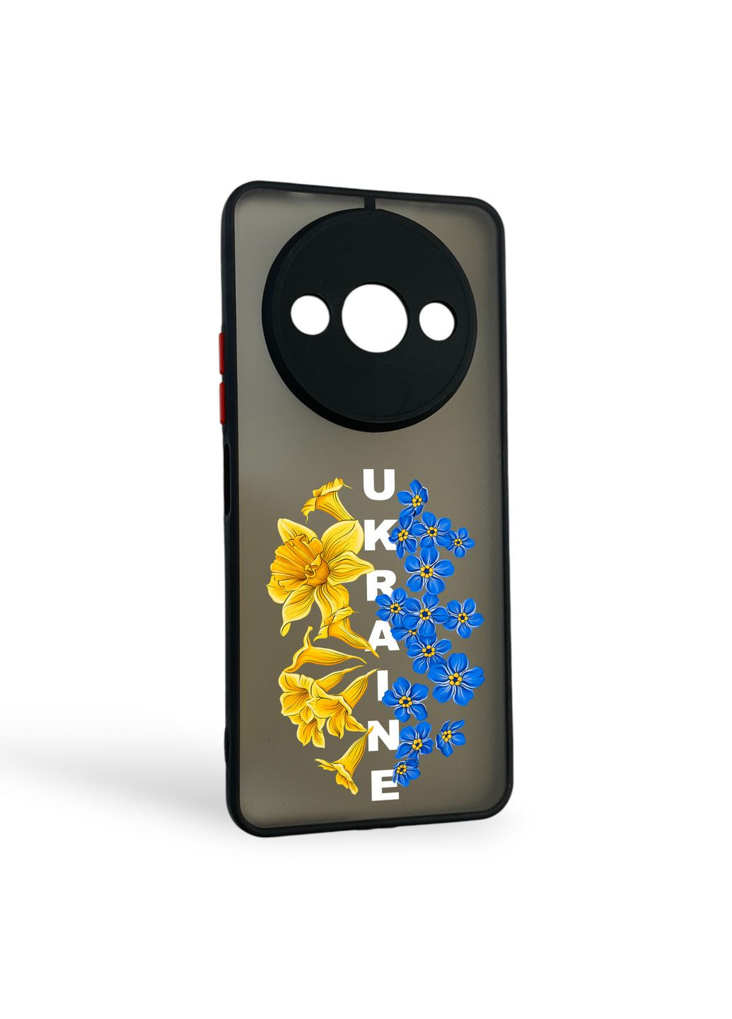 Чехол для телефона Redmi A3 с 3D принтом патриотическим с высокими бортами на сяоми редми а3 черный Xiaomi (366386211)