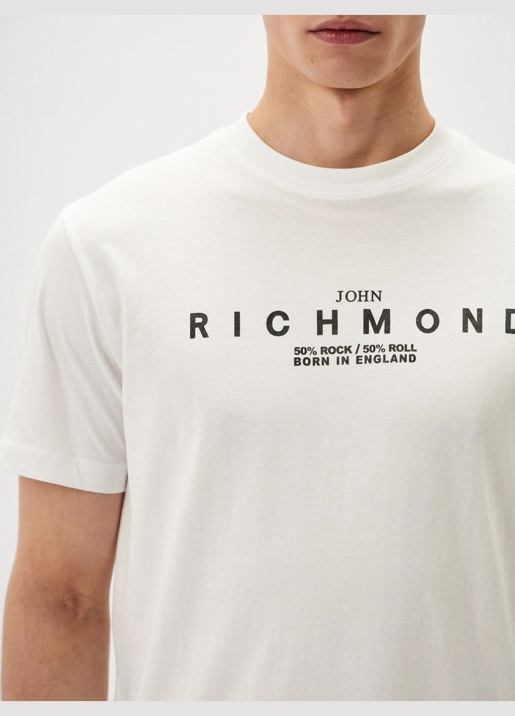 Белая футболка John Richmond