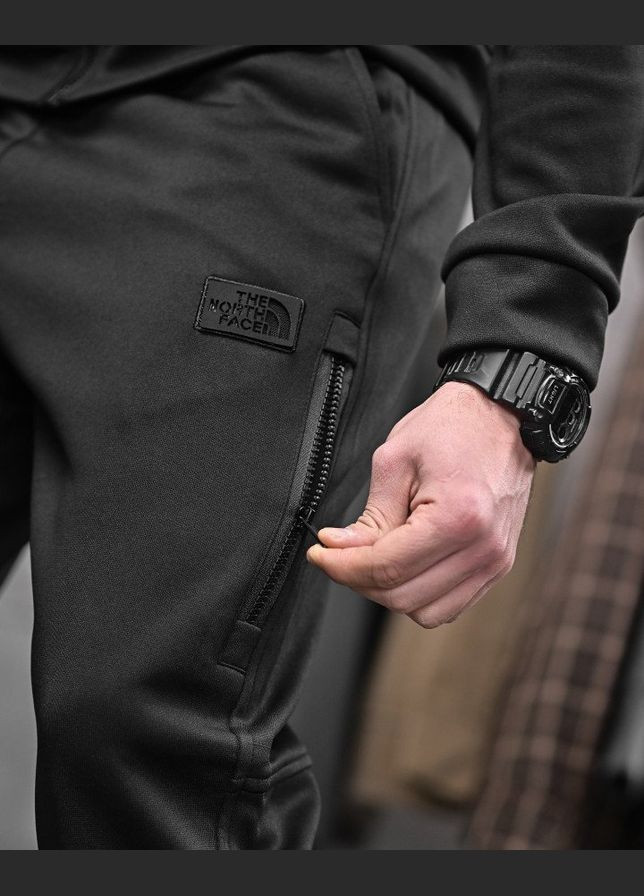 Стильний чоловічий спортивний костюм The North Face чорний Freedom (324560574)
