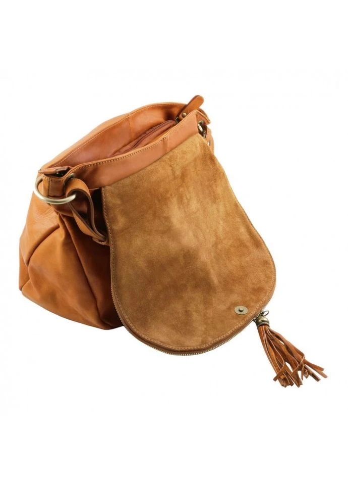 Жіноча шкіряна сумка крос-боді Leather TL Bag TL141110 Tuscany Leather (315785981)