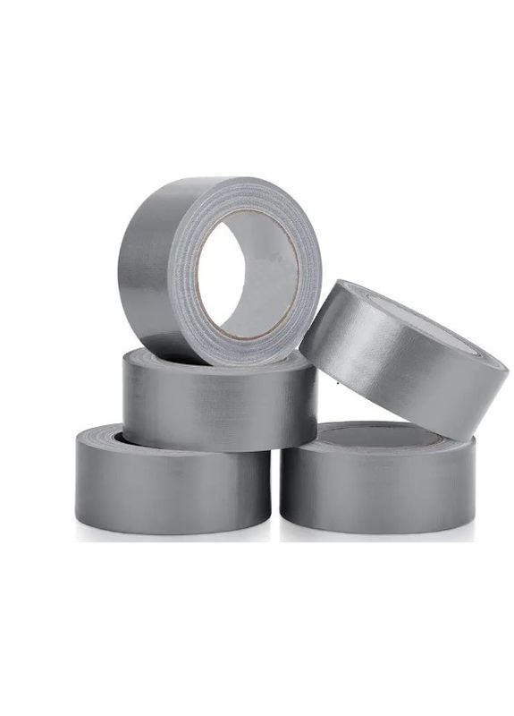 Скотч армированный серый лента 50х50м, 160 мкм, упаковка 21 шт No Brand (316091730)