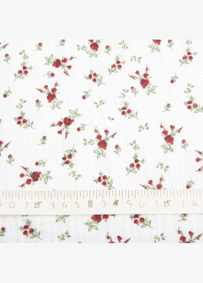 Тканина бавовняна платтяна Муслін двошарова 140 см, 120 г/м2 для суконь, блузок, спідниць, халатів, костюмів IDEIA (318506930)