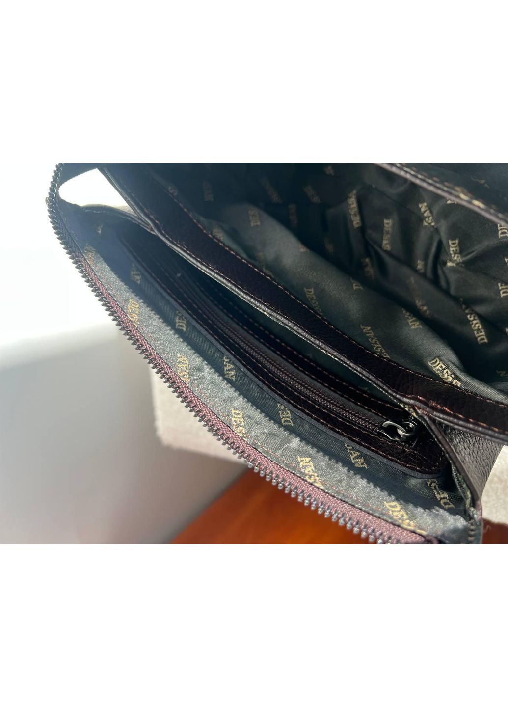 Сумка женская Натуральная кожа флотарь шоколадная (3017) Desisan (371883447)