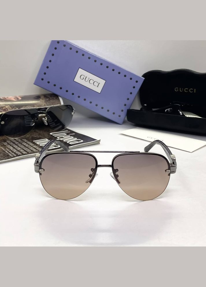 Мужские солнцезащитные очки (5020) grey No Brand (322157344)