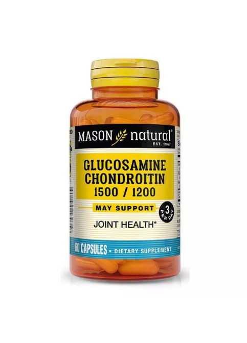 Glucosamine Chondroitin 60 Caps Mason Natural (288050810)