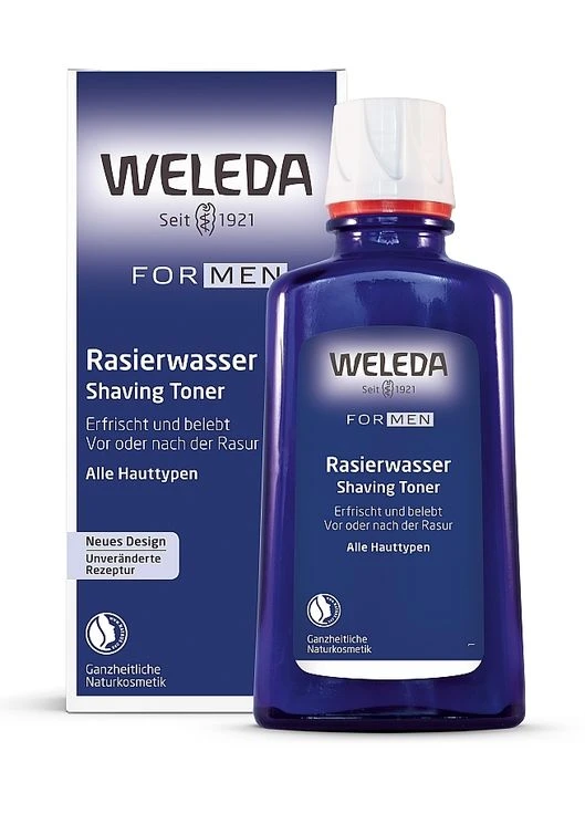 Чоловічий тонік до та після гоління Rasierwasser Shaving Lotion 100ml (747658-36410) Weleda (368638483)